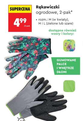 Rękawiczki ogrodowe, 2-pak