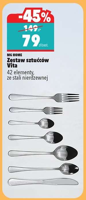 Zestaw sztućców Vita