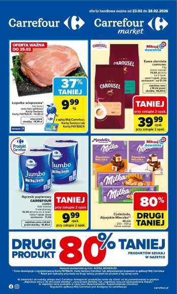 thumbnail - Gazetka Carrefour - Od poniedziałku