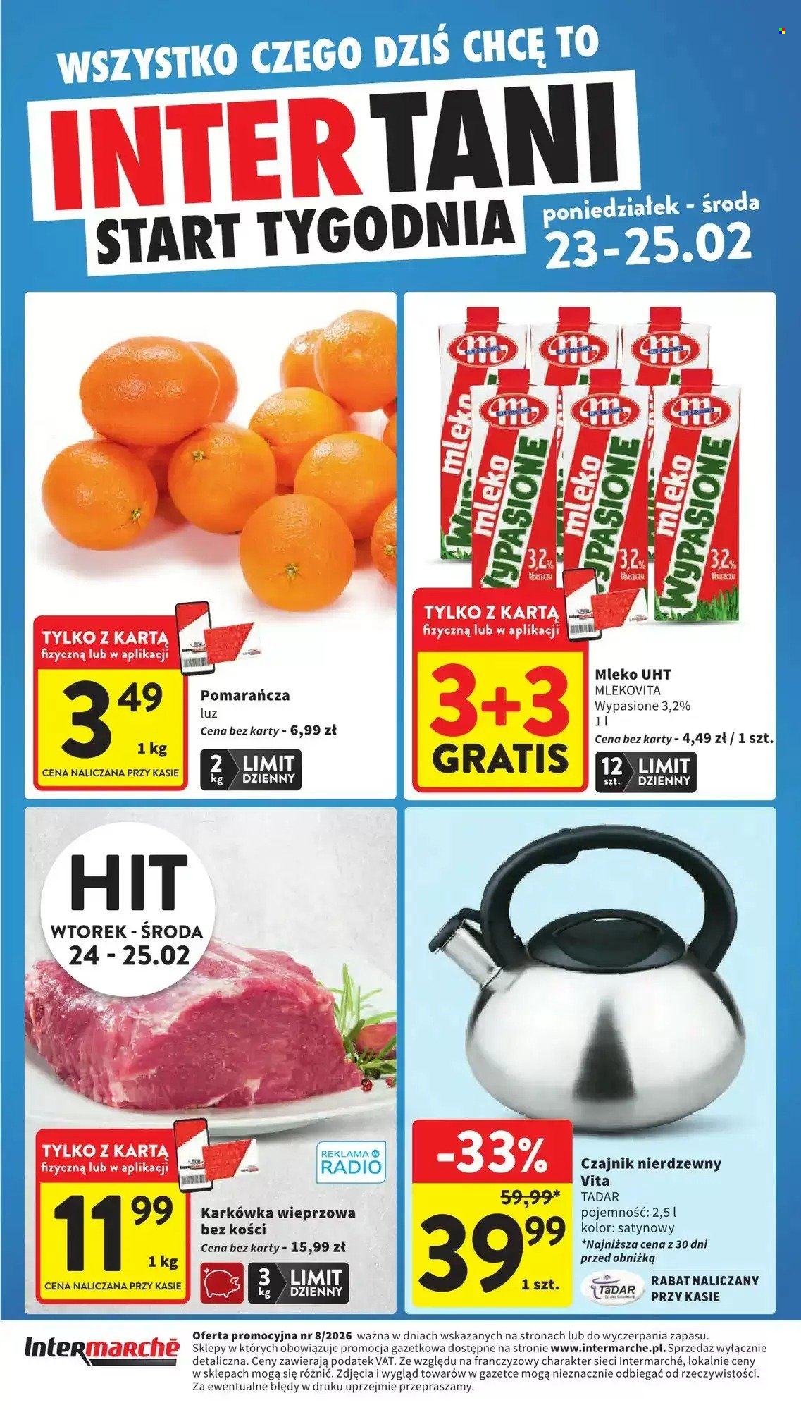 Gazetka Intermarché - 23.02.2026 - 25.02.2026. Strona 1