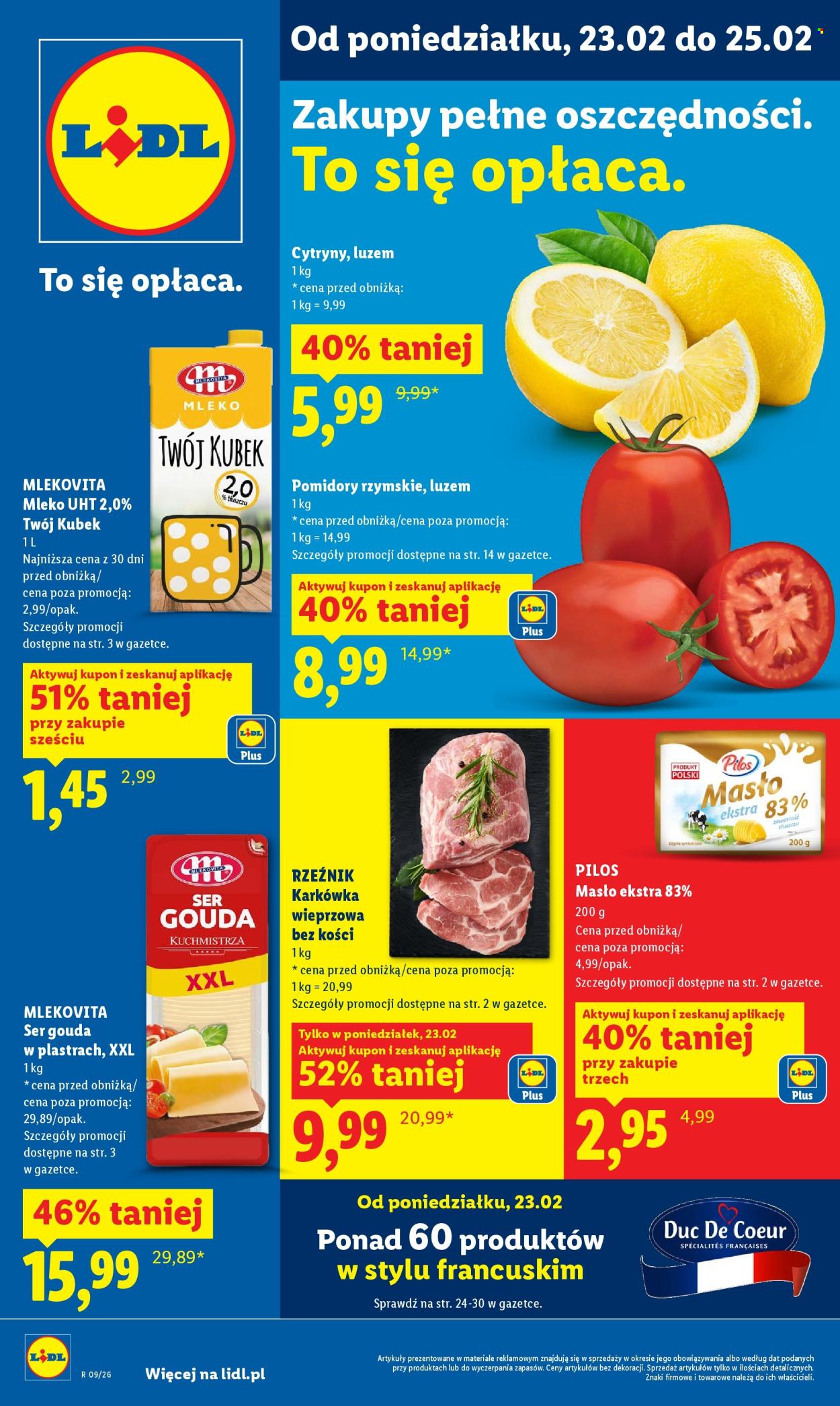 Gazetka Lidl - 23.02.2026 - 25.02.2026. Strona 1