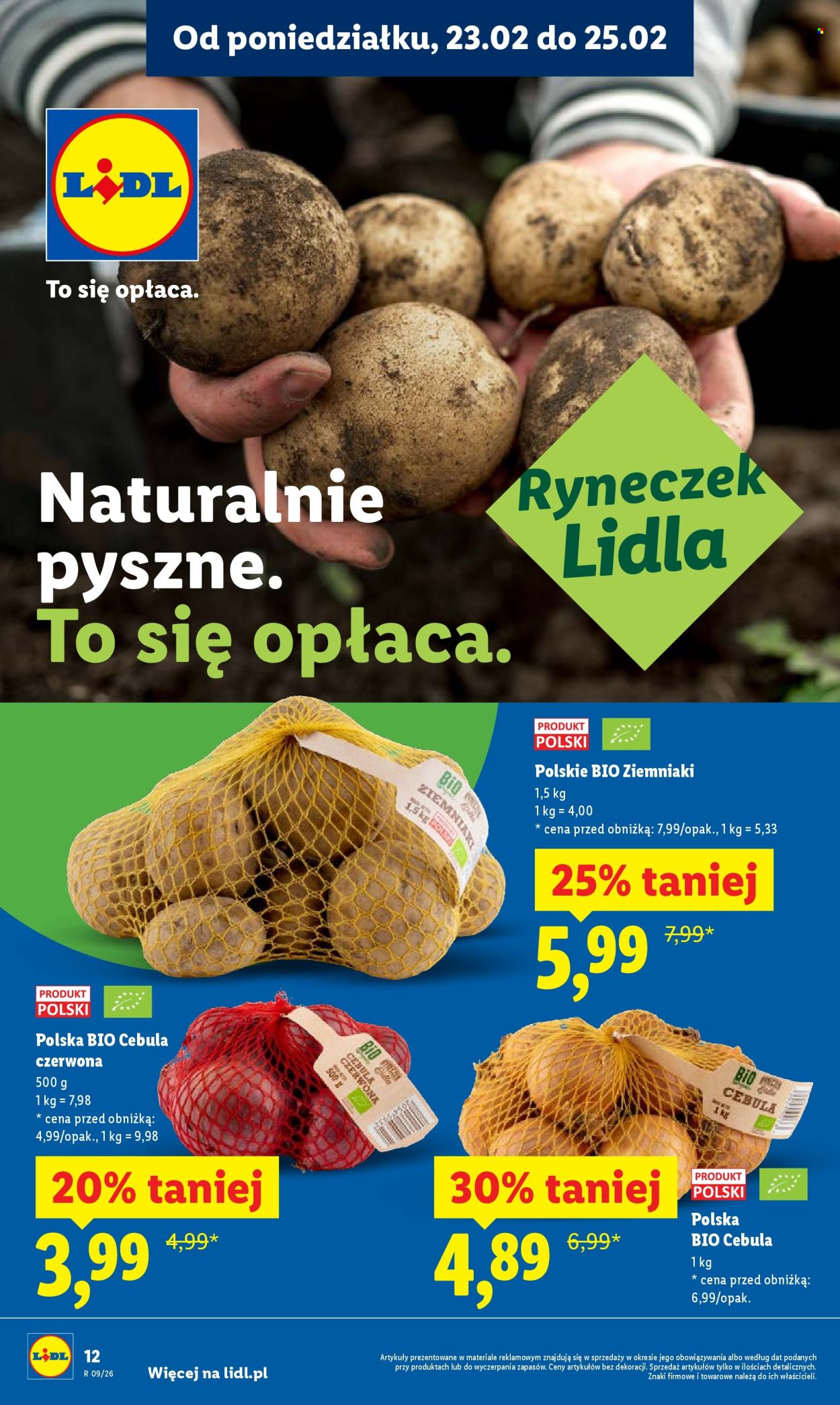 Gazetka Lidl - 23.02.2026 - 25.02.2026. Strona 12