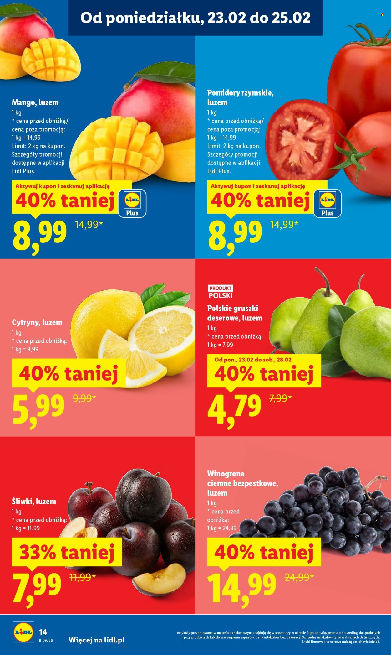 Gazetka Lidl - 23.02.2026 - 25.02.2026. Strona 14