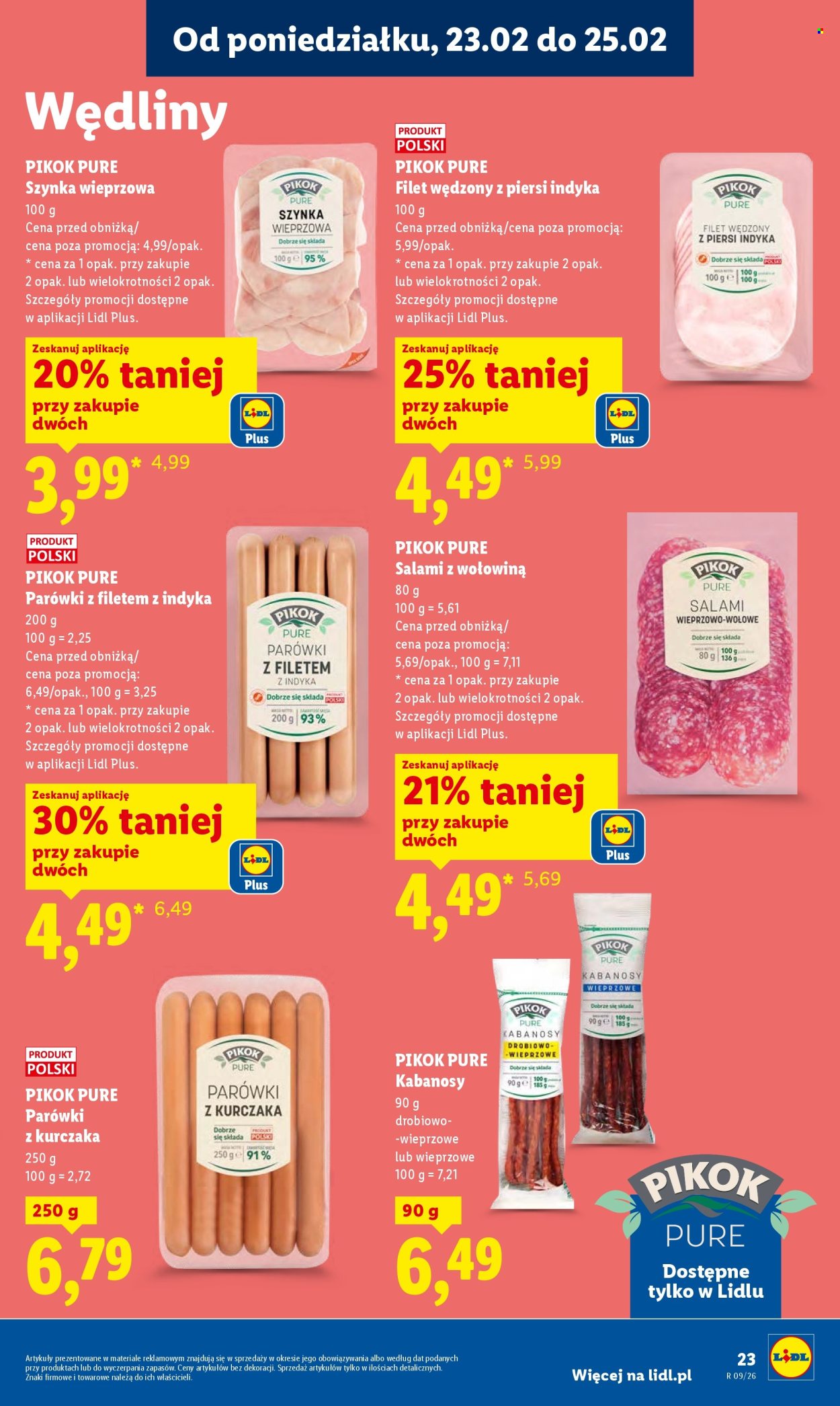 Gazetka Lidl - 23.02.2026 - 25.02.2026. Strona 23
