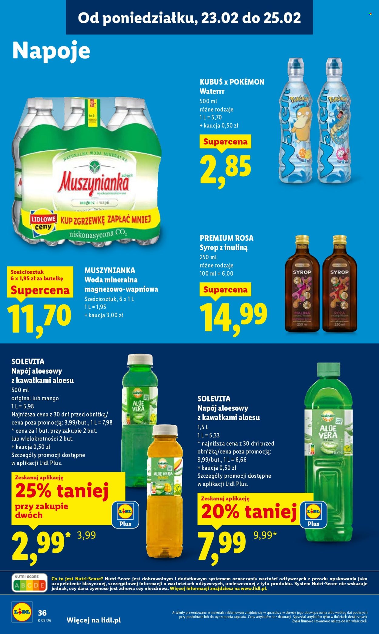 Gazetka Lidl - 23.02.2026 - 25.02.2026. Strona 36