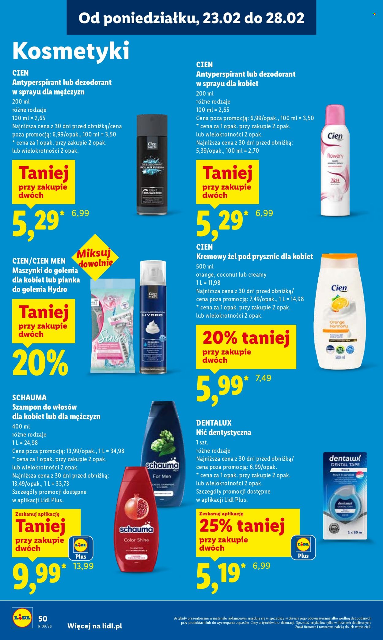 Gazetka Lidl - 23.02.2026 - 25.02.2026. Strona 50