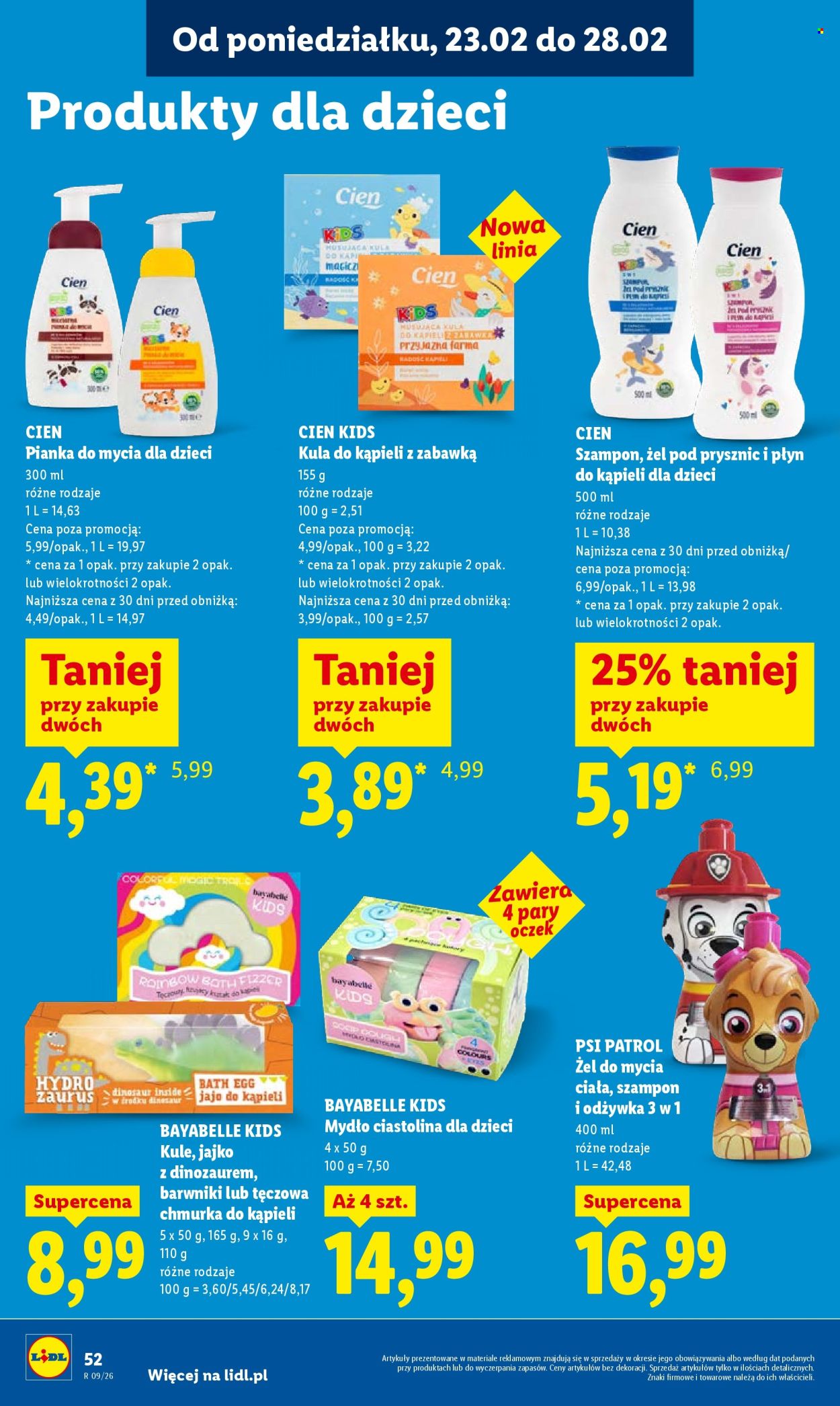 Gazetka Lidl - 23.02.2026 - 25.02.2026. Strona 52