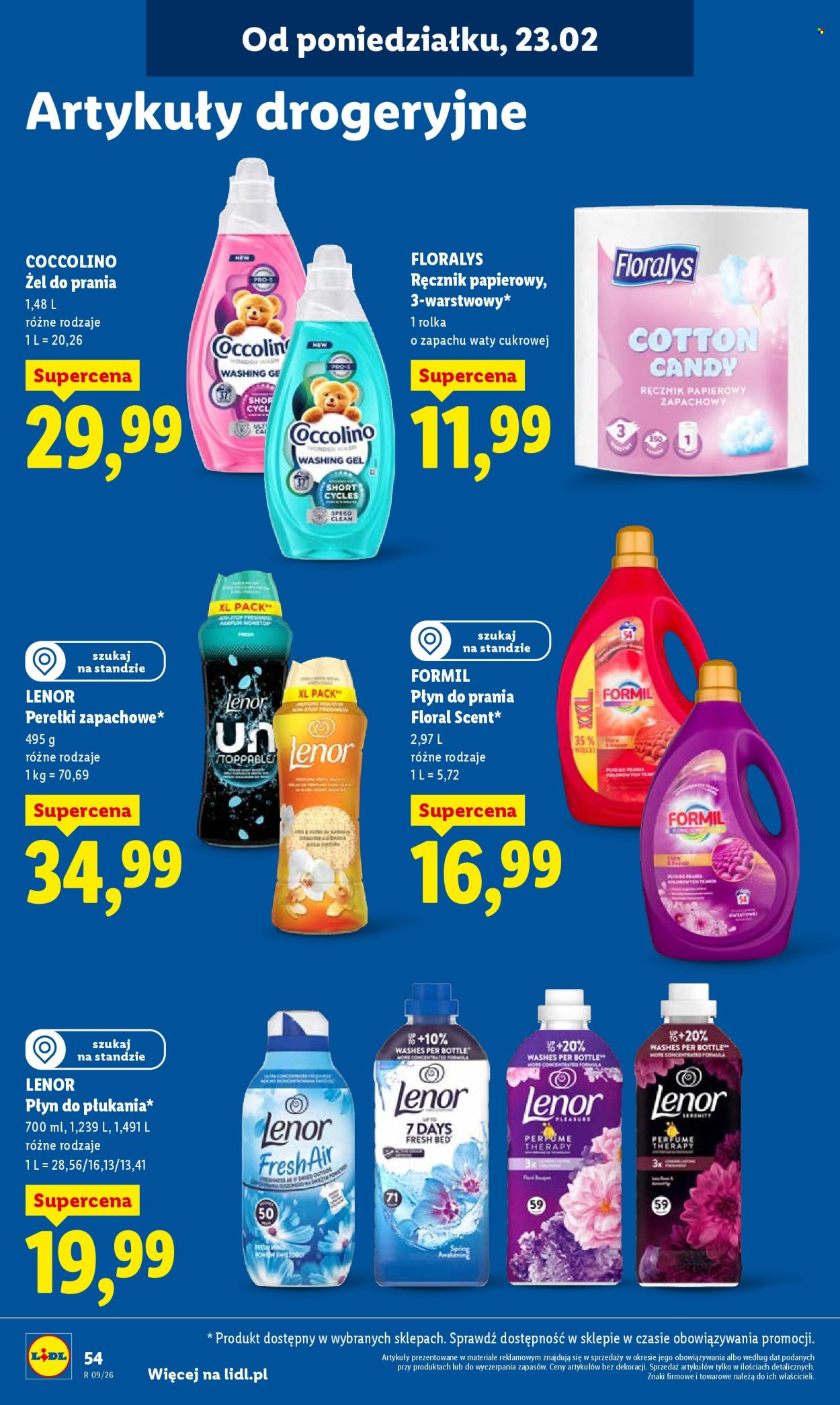Gazetka Lidl - 23.02.2026 - 25.02.2026. Strona 54