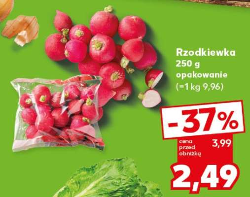 Rzodkiewka 250 g opakowanie