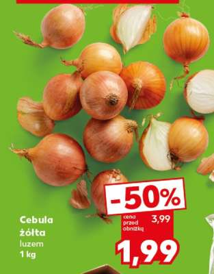 Cebula żółta luzem 1 kg