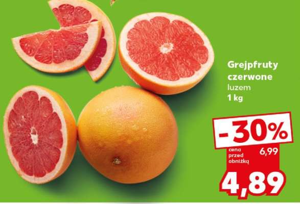 Grejpfruty czerwone, luzem 1 kg