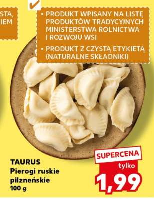 TAURUS Pierogi ruskie pilzneńskie 100 g