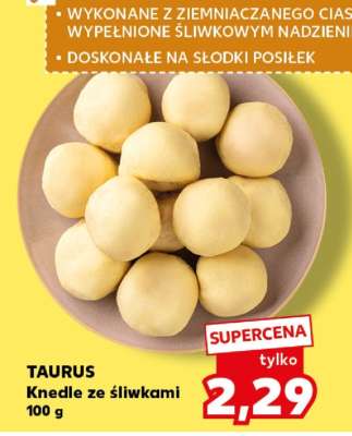 TAURUS Knedle ze śliwkami