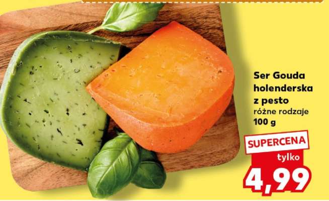 Ser Gouda holenderska z pesto