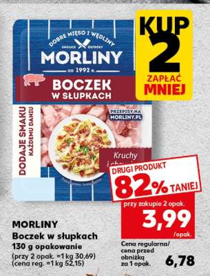 MORLINY Boczek w słupkach