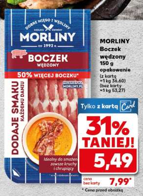 MORLINY Boczek wędzony