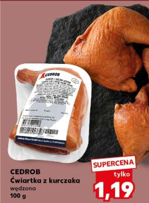 CEDROB Ćwiartka z kurczaka wędzona
