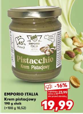 EMPORIO ITALIA Krem pistacjowy