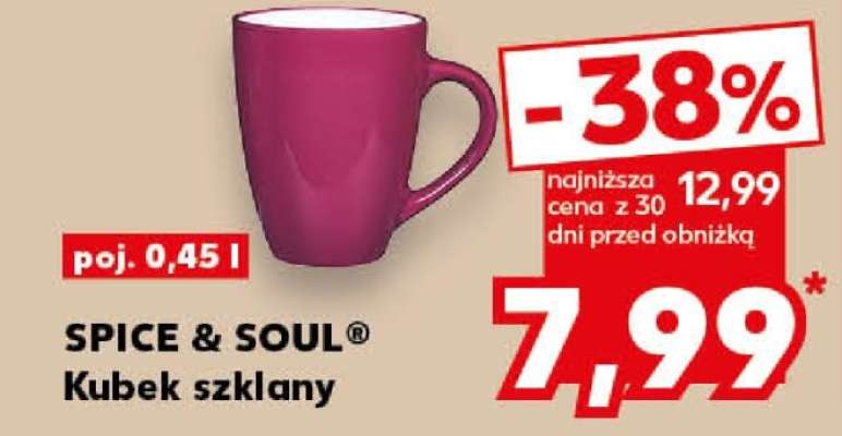 SPICE & SOUL® Kubek szklany