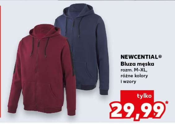 NEWCENTIAL® Bluza męska