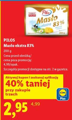 PILOS Masło ekstra 83%