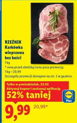 Rzeźnik Karkówka wieprzowa bez kości