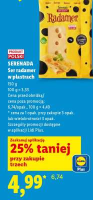 SERENADA Ser radamer w plastrach