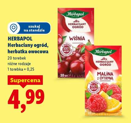 Herbapol Herbaciany Ogród, herbatka owocowa