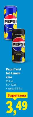 Pepsi Twist lub Lemon Zero