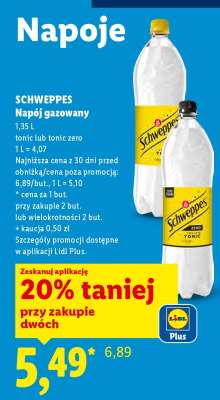 Schweppes napój gazowany