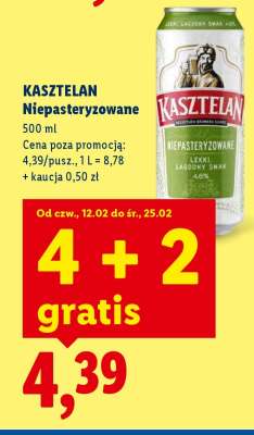 Kasztelan Niepasteryzowane