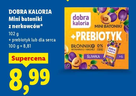 Dobra Kaloria Mini batoniki z nerkowców