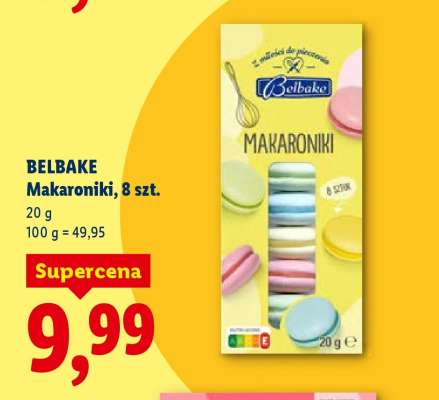 BELBAKE Makaroniki, 8 szt.