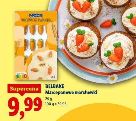 BELBAKE Marcepanowe marchewki