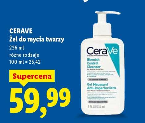CERAVE Żel do mycia twarzy