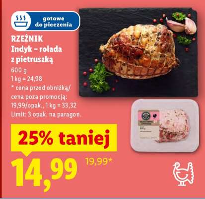 Rzeźnik Indyk – rolada z pietruszką