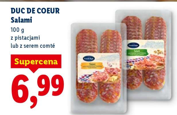 DUC DE COEUR Salami