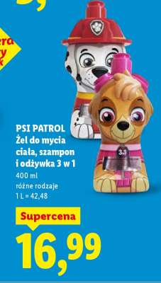 PSI PATROL Żel do mycia ciała, szampon i odżywka 3 w 1