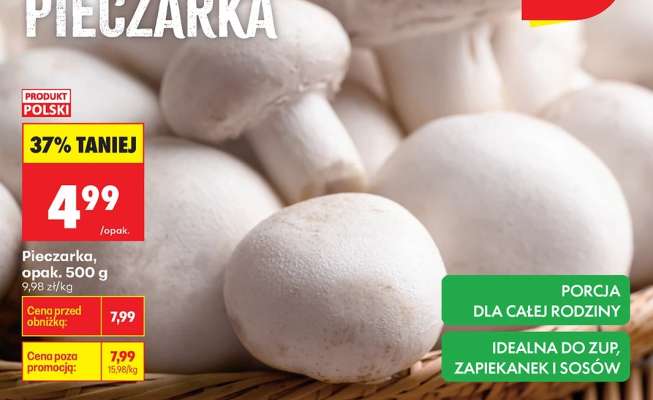 Pieczarka opak 500 g