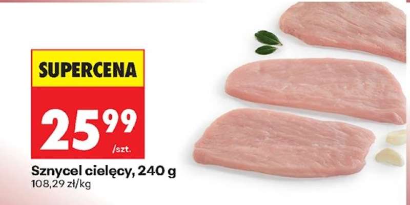 Sznycel cielęcy 240 g