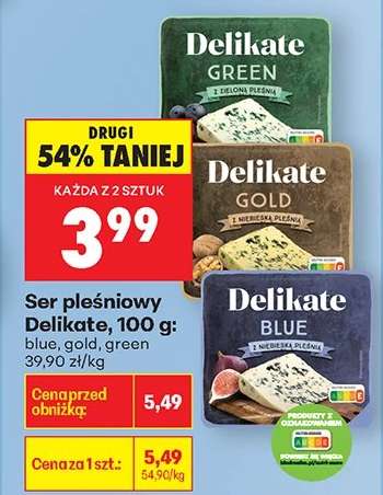 Ser pleśniowy Delikate, 100 g