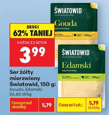 Ser żółty mierzwiowy Światowid, 150 g
