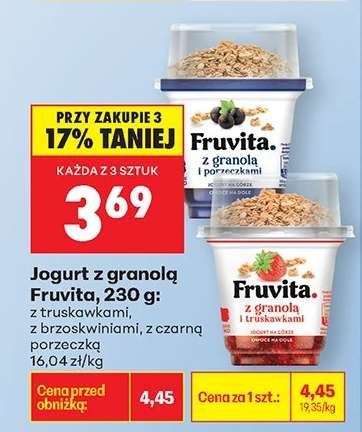Jogurt z granola Fruvita , 230 g