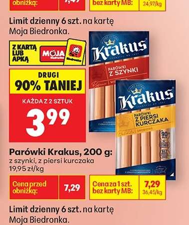 Parówki Krakus, 200 g