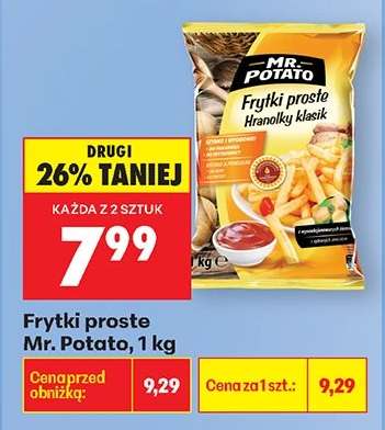 Frytki proste Mr. Potato 1 kg