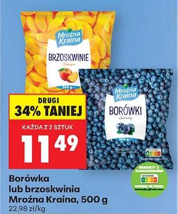 Borówka lub brzoskwinia Mroźna Kraina, 500 g