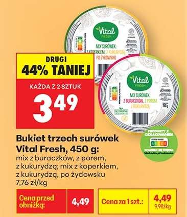 Bukiet trzech surówek Vital Fresh, 450 g