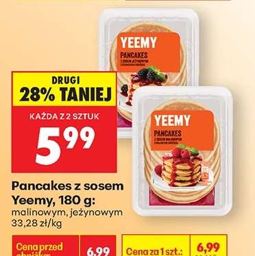 Pancakes z sosem Yeemy, 180 g