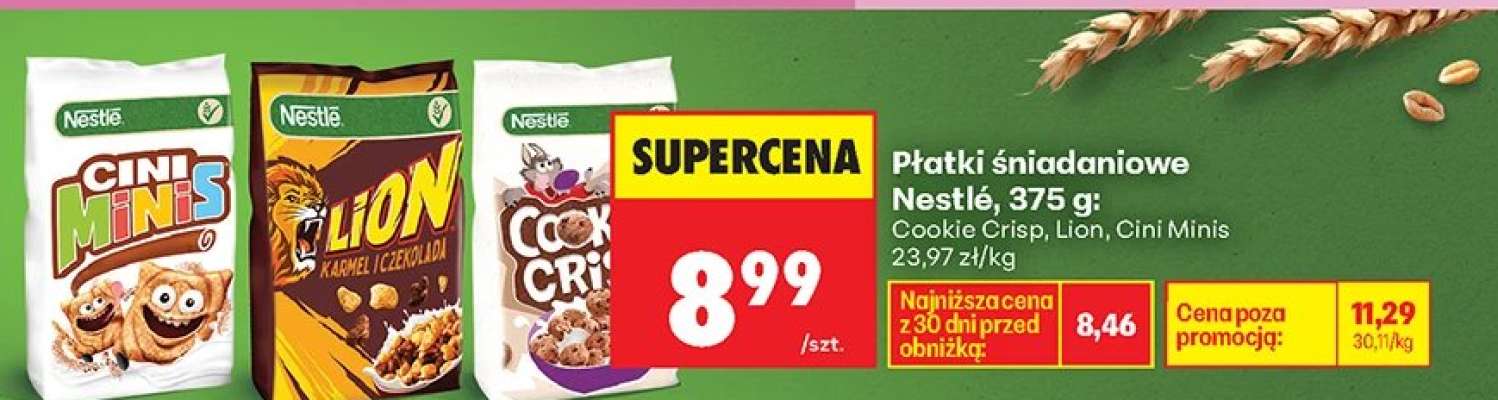 Płatki śniadaniowe Nestlé, 375 g