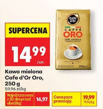 Kawa mielona Cafe d’Or Oro, 250 g